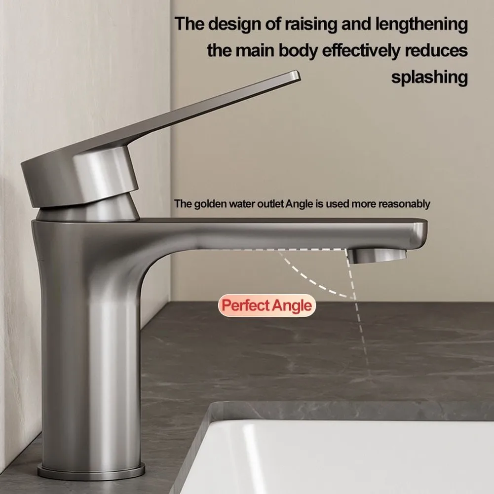 hot-cold-mixer-tap-stainless-steel-single-hole-faucet-for-bathroom-sink-and-washbasin-with-smooth-rotating-handle