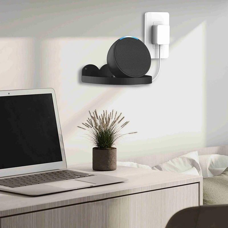 Support mural pour haut-parleur intelligent, compatible avec Echo, Google Home Mini, Google Nest Mini, nouveau