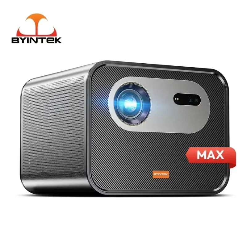 BYINTEK R90 Max 3D 4K Cinema AI LAsEr Auto Focus Smart Android WiFi Portable LED DLP Home Theater Video Projector HD 1080P