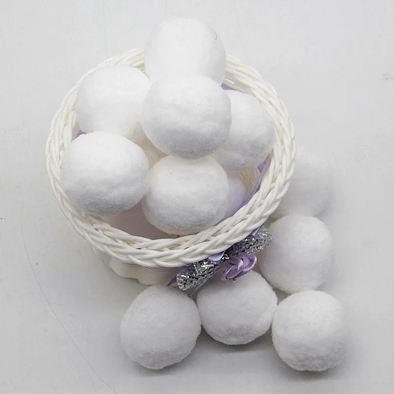 Mix Mulit 40mm pompon Balls Fur Craft fai da te morbido 4cm Pom Poms per giocattoli telefono matrimonio decorazione della casa cucito su accessori