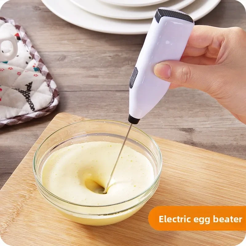 Dual Gear Mini Whisk 3000 RPM Cordless Cream Whipper 2 Min Cake Batter Heavy Cream Maker Quiet Baking Essential Gift
