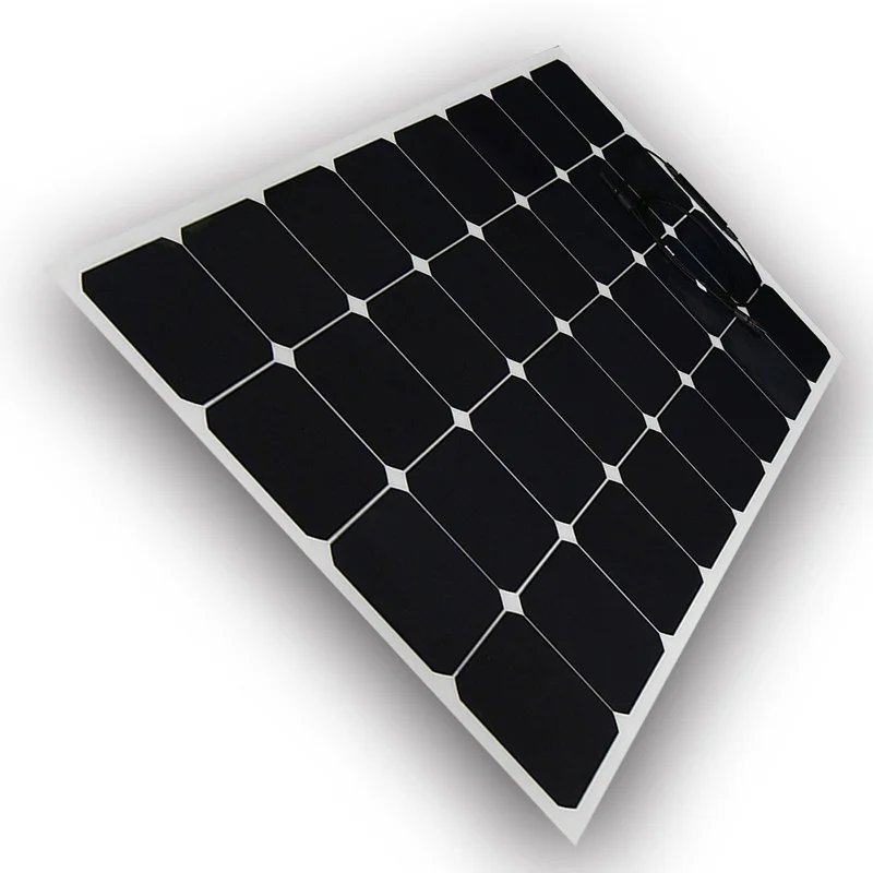 Shenzhen factory Direct Sales 120 Watt 12V Marine Flexible Solar Panel