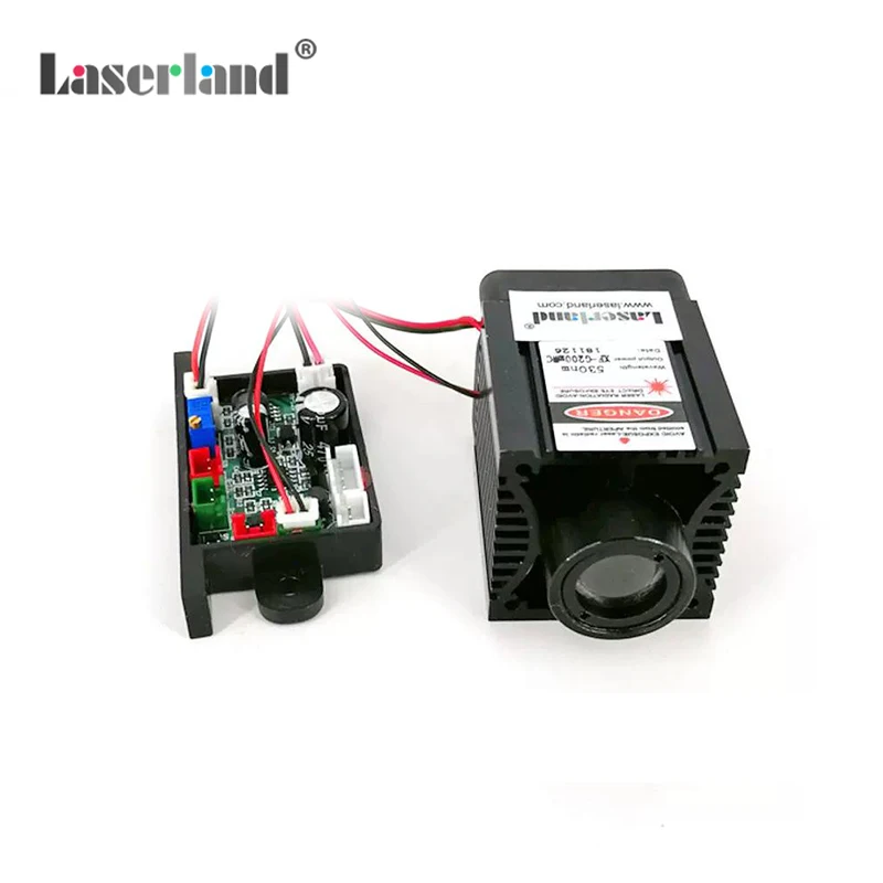 Modulo laser a diodi verdi da 520 nm 200 mw per effetti scenici Spaventa uccelli/animali Sala di fuga Casa stregata
