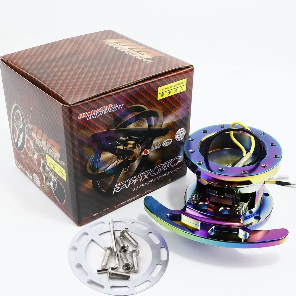 New High WORKS BELL GTC Tilt Racing Steering Wheel Quick Release Hub Kit Adapter Body Removable Snap Off Boss Kit