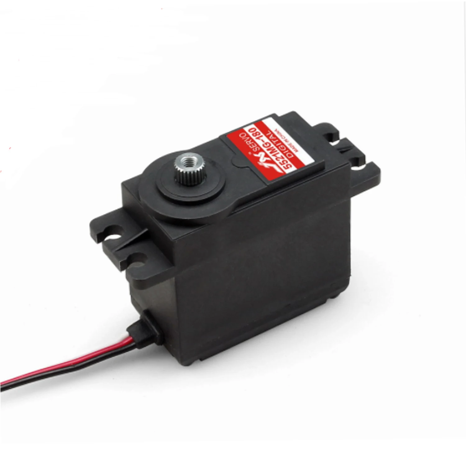 

High Torque Metal Gear RC Servo Motor Airplane Helicopter Boat Car 20kg Large Torque Digital Servo 500-2500us 180° Maximum Angle