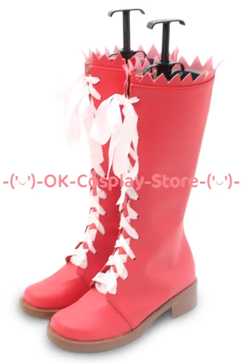 [สั่งทำพิเศษ] รองเท้าคอสเพลย์โมโมมิยะ อิจิโกะ โตเกียว มิว มิว อุปกรณ์ประกอบฉากอนิเมะสำหรับเล่นบทบาทสมมติ งานฮาโลวีน งานคาร์นิวัล งานปาร์ตี้วันหยุด รองเท้าบูทหนัง PU