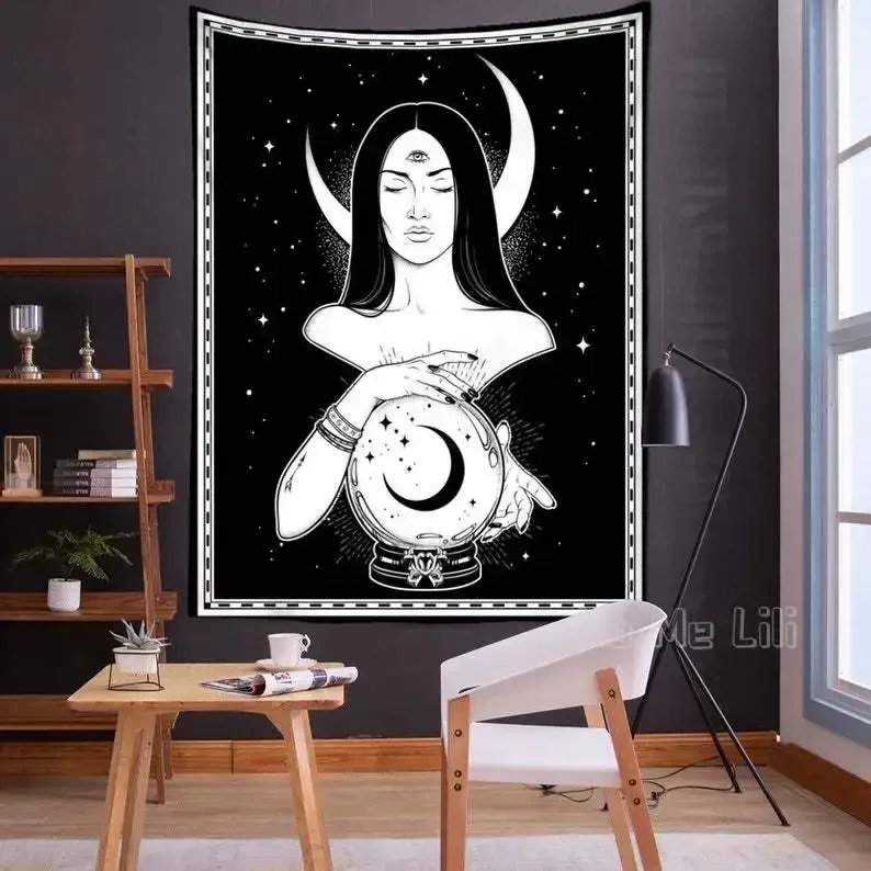 Goddess Of The Universe Wall Tapestry