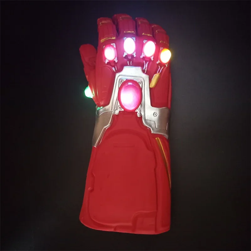 Halloween Hero Dress Up Adult Flash Gloves Three Flash Modes Destroy the Earth Kids Cool Toys Cosplay Headwear Kids