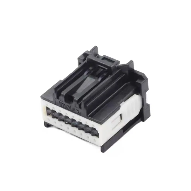 347290160 34729-0160 Molex Pitch 2.54mm 16P Two rows of Black wire-to-wire connectors
