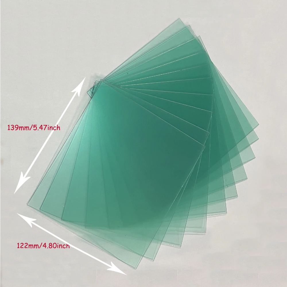 Welding Helmet Filter Protective Lens Cover PC for TIG MAG Welder Mask 1111 Auto Solar Darkening Plastic Plate