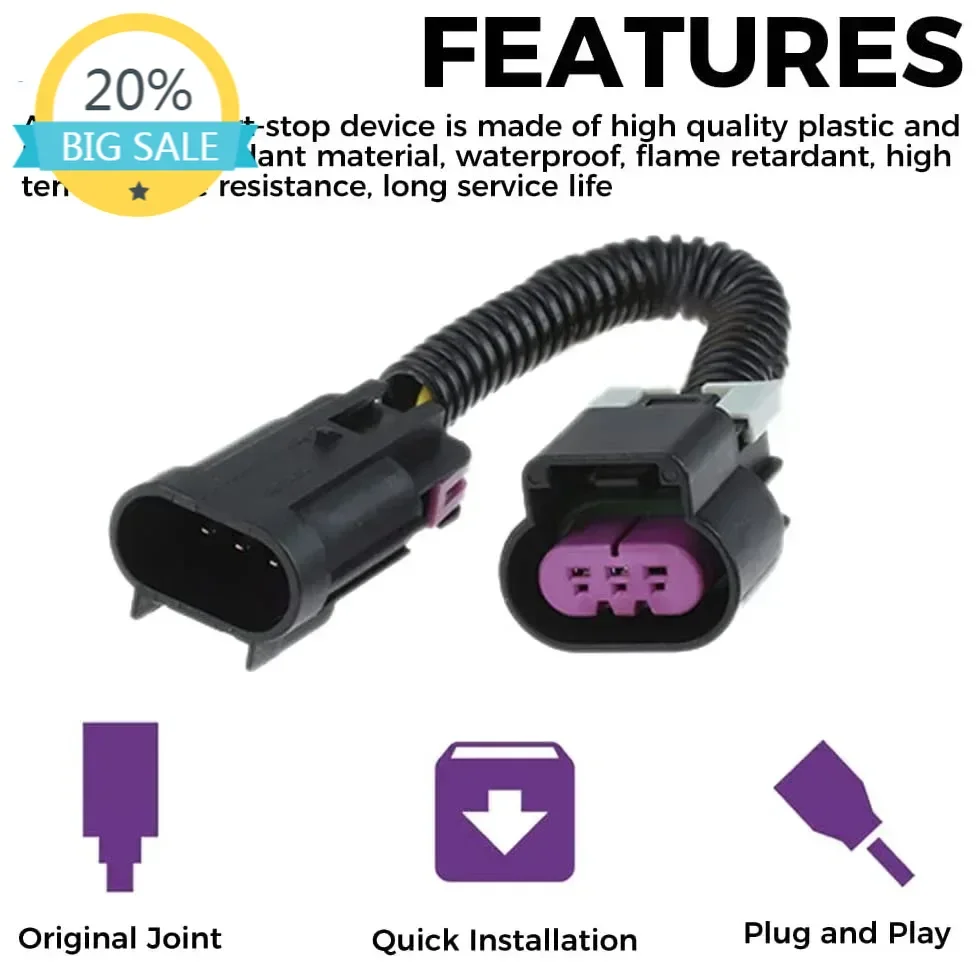 

Auto Start Stop Eliminator for Chevrolet Equinox 2017-2018 Malibu 2016-2018 Cruze 2015-2018 Cadillac XT5 2016-2018, Big Plug