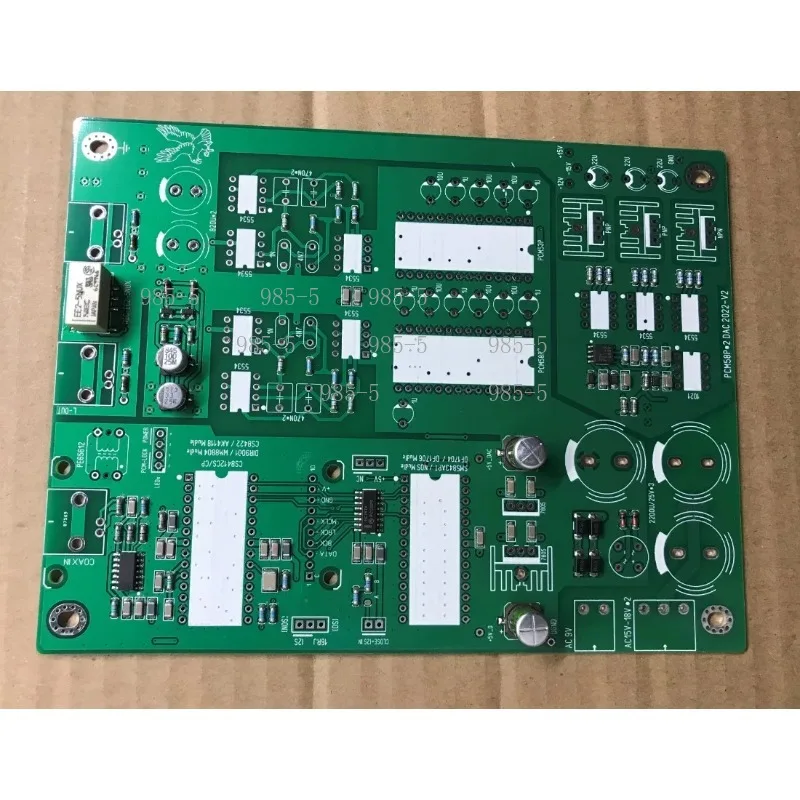 X2 PCM58P DAC Board HiFi Stereo Audio Decoder Coaxial Input RCA Output