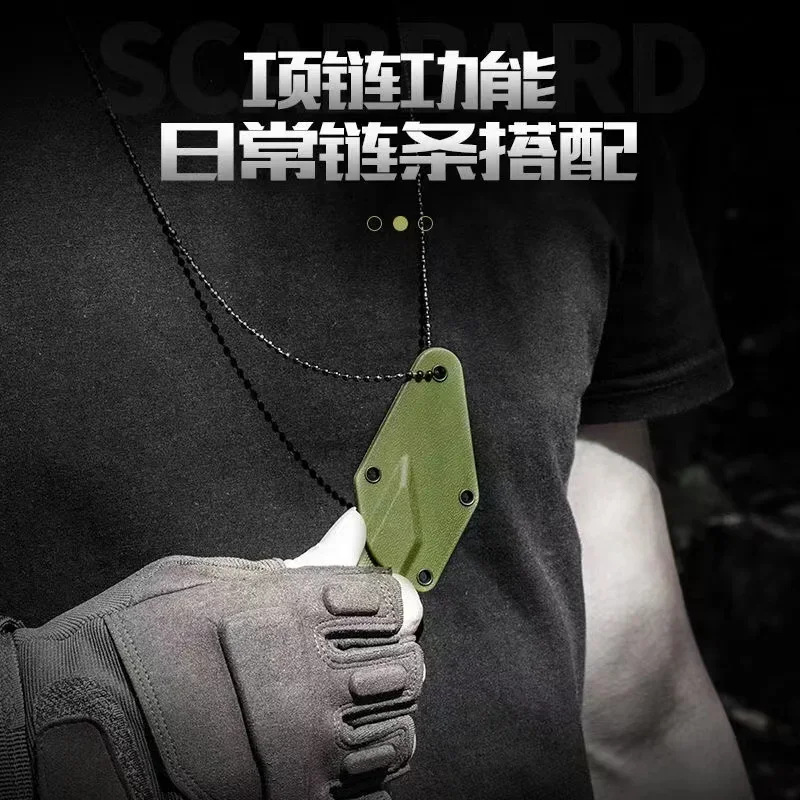 Multifunctional Knife Unpacking Express Box Knife Outdoor Mini Portable Necklace Utility Knife Office Pencil Open Letter