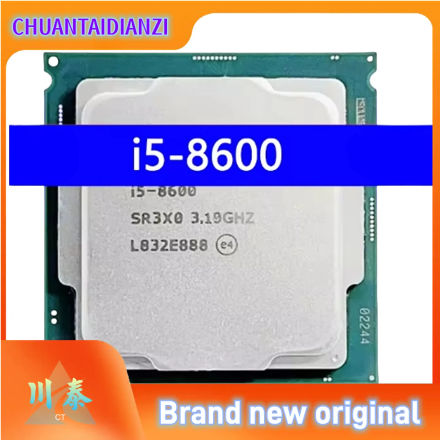 

i5-8600 CPU Processors 14nm 6 Cores 6 Thread 3.1GHz 9MB 65W 8thGeneration Processors LGA1151 i5 8600 FOR Z390 Motherboard