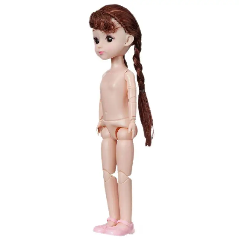 Muñecas BJD de 11 pulgadas, juguetes para niños, niña pequeña con pelo largo, artículos Kawaii, envío rápido, regalo de cumpleaños para niños, regalos de juego DIY