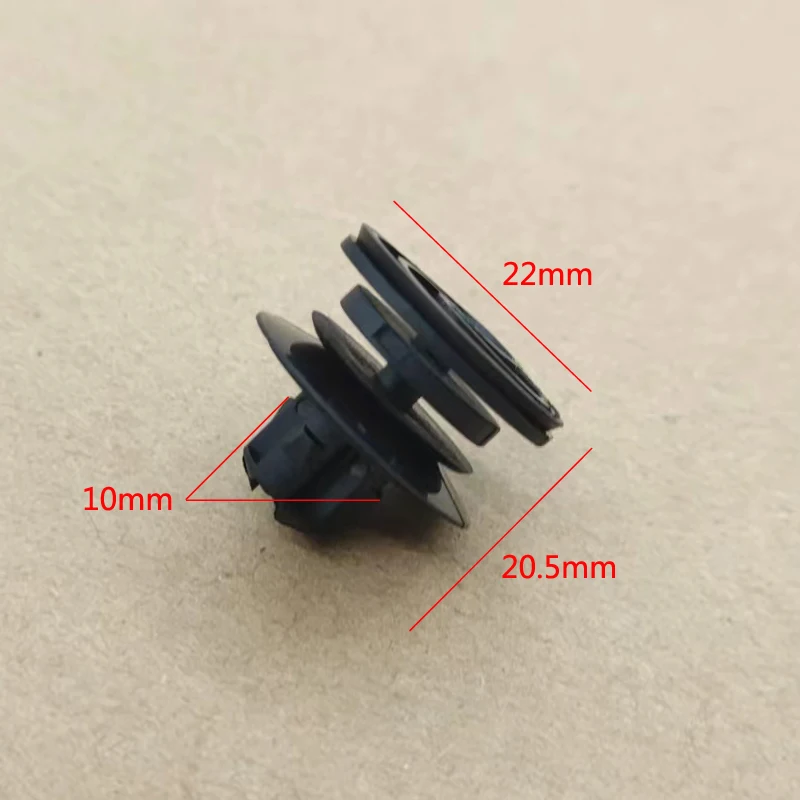 10pcs Car Door Card Retainer Trim Panel Clips For VW Volkswagen Jetta Golf Mk4 Passat B5 Push-Type Interior Rivets Fastener Clip