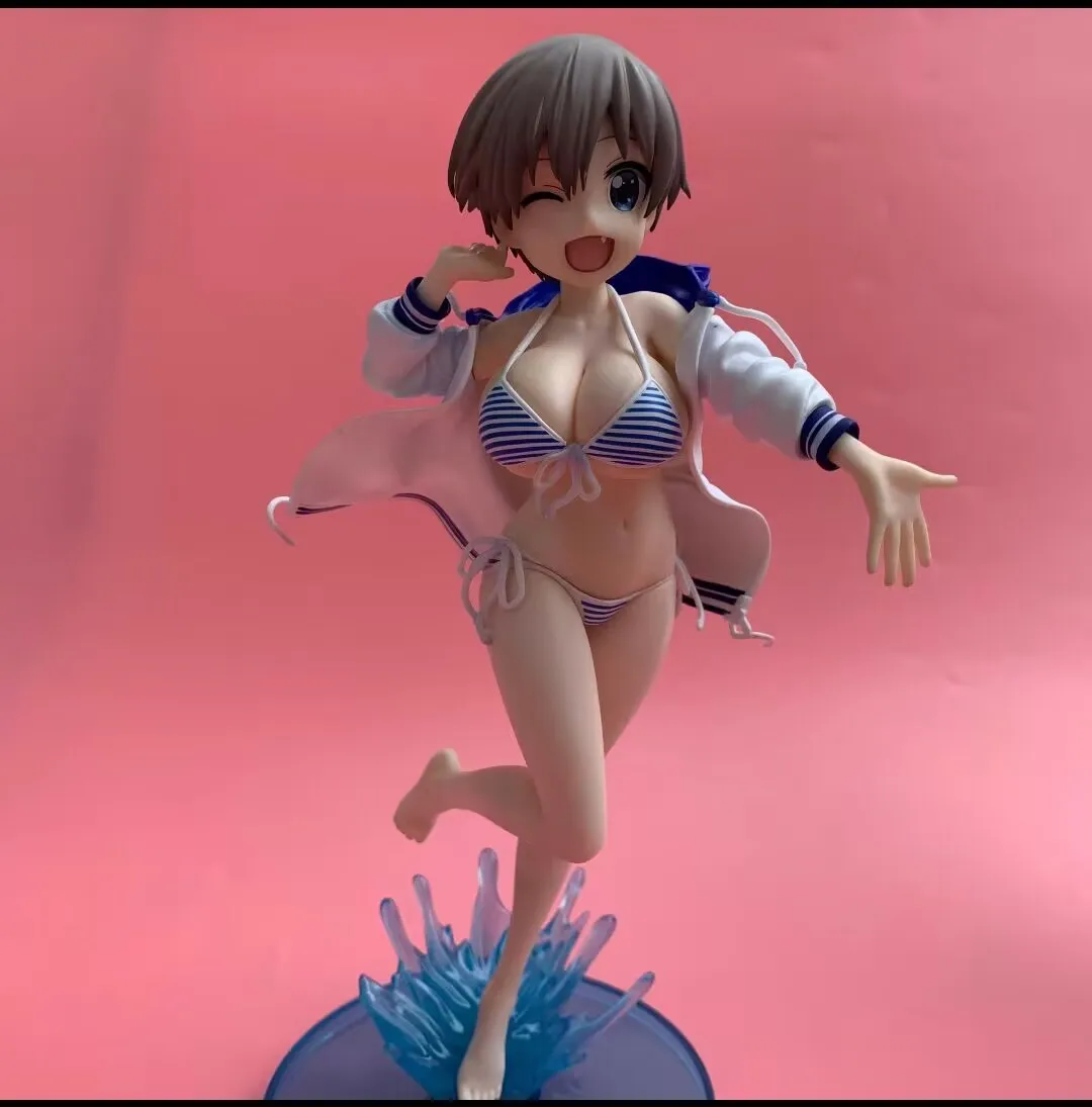 In Stock Original Genuine Uzaki-chan Wants to Hang Out! Uzaki Hana Anime Figuine Uzaki Tsuki Action Figure Swimsuit Model Doll