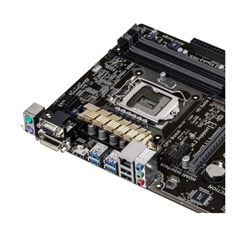 Per la scheda madre Intel Z97 Z97-K Usato originale LGA 1150 LGA1150 DDR3 32GB USB2.0 USB3.0 SATA3 Scheda madre desktop