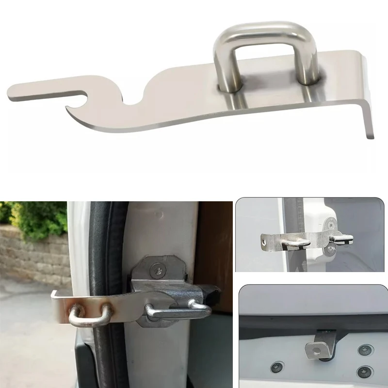 Soporte para puerta trasera de Sprinter y Ford Transit NCV3 y VS30, tope para puerta trasera de coche, soporte de puerta trasera de acero inoxidable