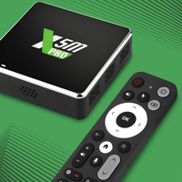 Smart TV Box Android 14 ARM Cortex-A55 Quad core 4GB 32GB Set Top Box BT5.4 2.4G/5G Dual Band WIFI 4K Media Player TV Box