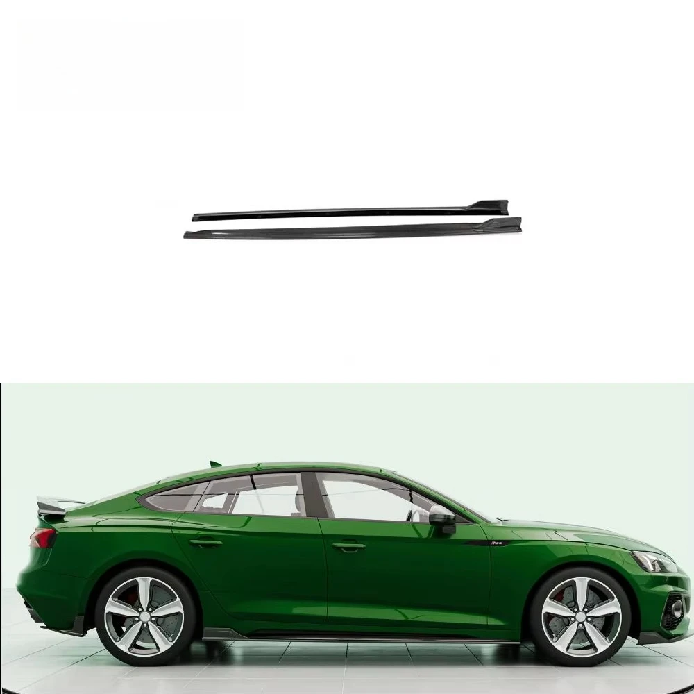 

Carbon Fiber Side Skirt Extensions for Audi A5 S5 Sportback Hatchback 4-Door 2017-2019