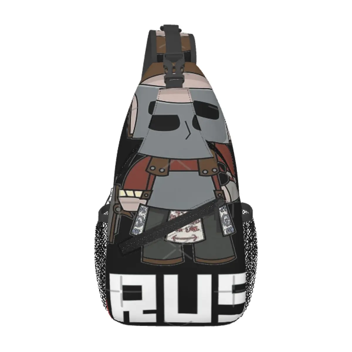 Rust Game Customizable Chest Bag, Presente portátil retro, Nice Merch Gift