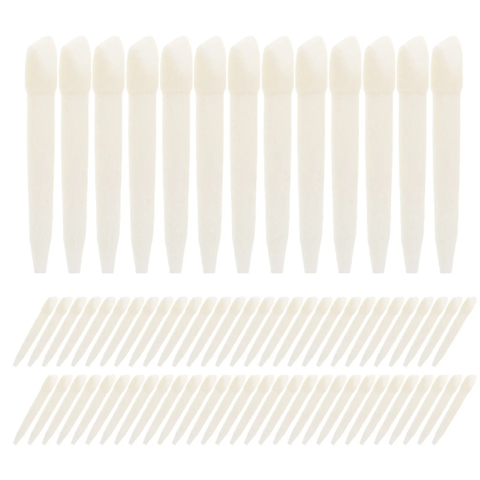 

100 шт. сменных наконечников для маркеров с двойным тонким и широким наконечниками, на масляной основе, для рисования, каллиграфии, многоразовые