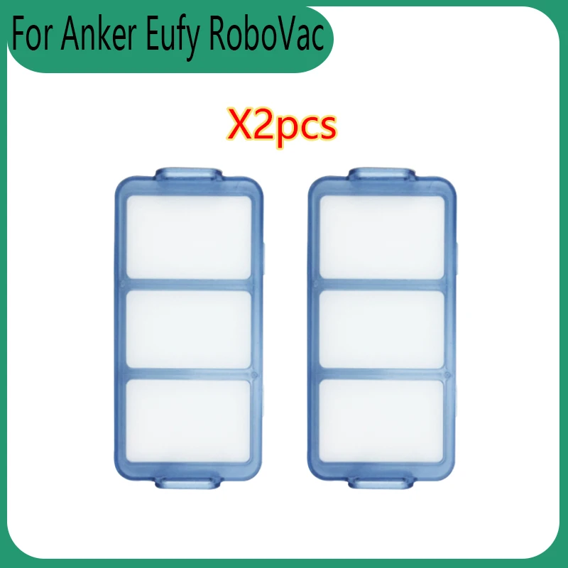 Hannets Filtres De Rechange Compatibles Eufy RoboVac 11S, 15C, 30, 30C - Kit Haute Performance