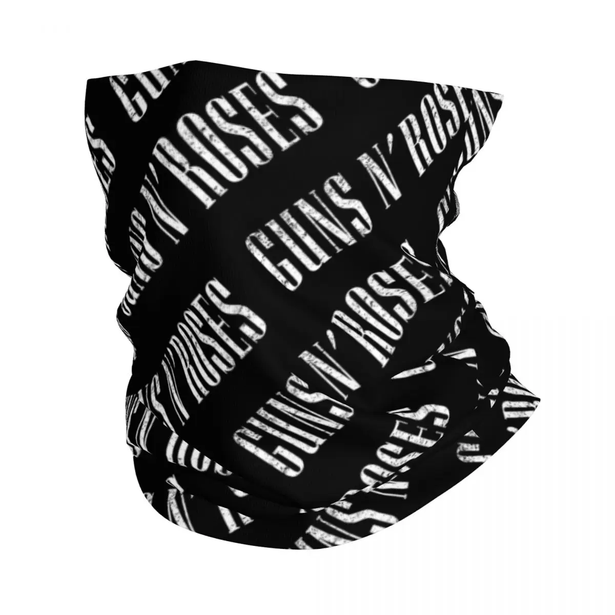 

Guns N Roses Logo Bandana Neck Gaiter Printed Balaclavas Face Scarf Multifunctional Headwear Hiking Unisex Adult Washable