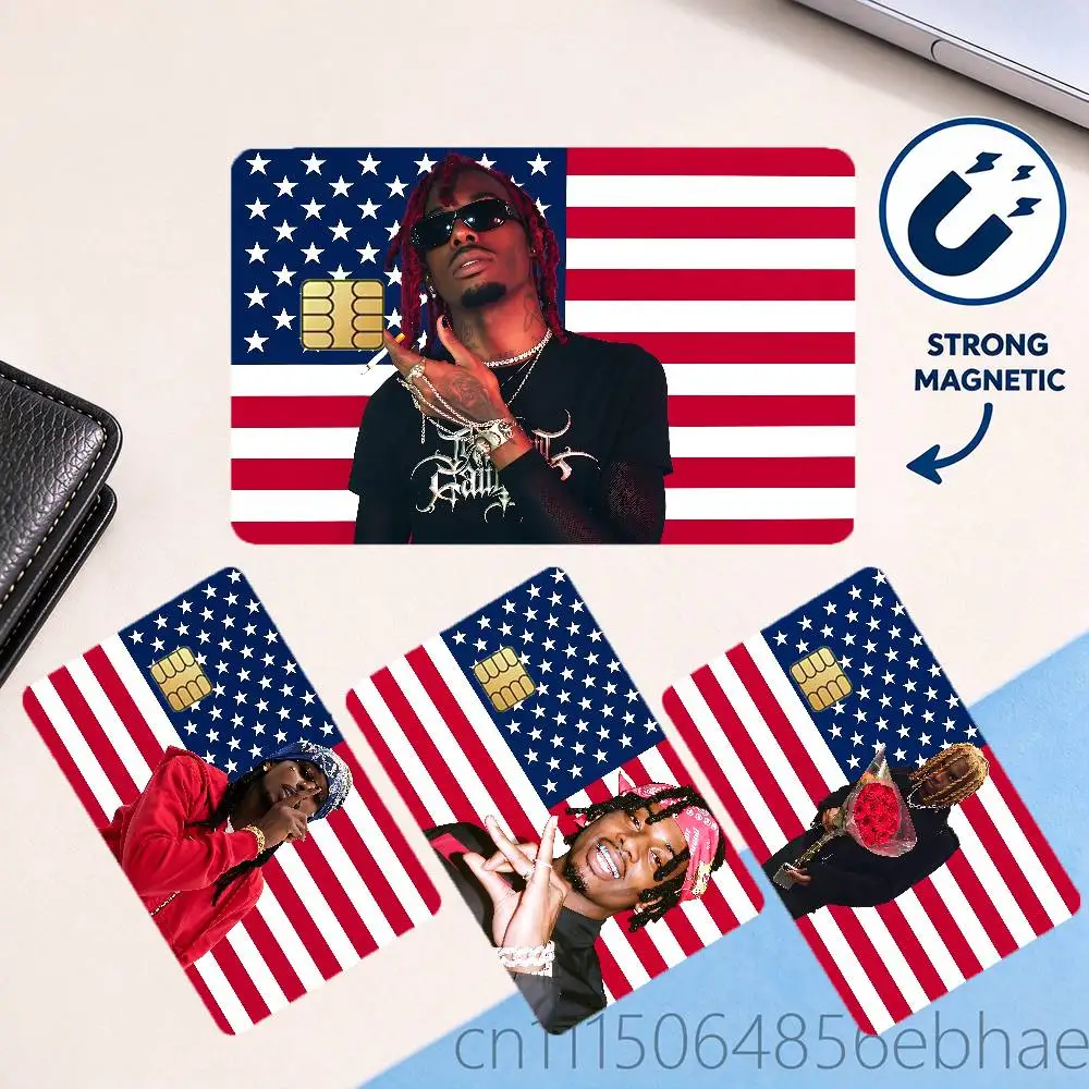 FOR Playboi Carti Credit Skin Cover Card Stickers Film Bus Pass Front Decoration Bank Debit Waterproof