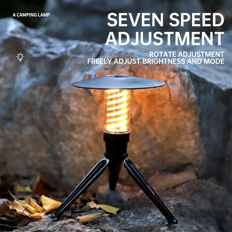 Multi-form Combination Waterproof Camping Stand Light, Outdoor Portable Ultra-long-life LED Light, Hand-held Tent Hanging Light