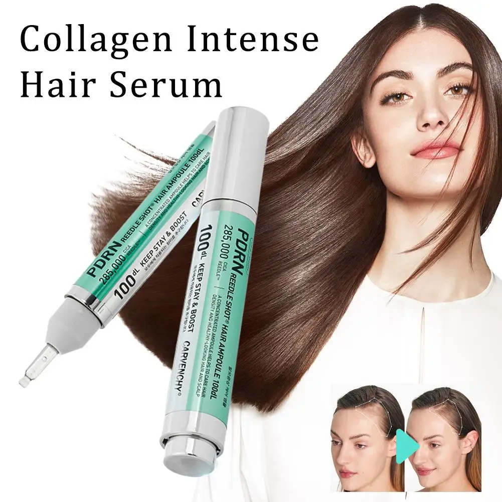 

PDRN Reedleshots Hair Ampoule 100dL Deep Collagen Intensive Hair Serum 15ml Repair Damaged Hair