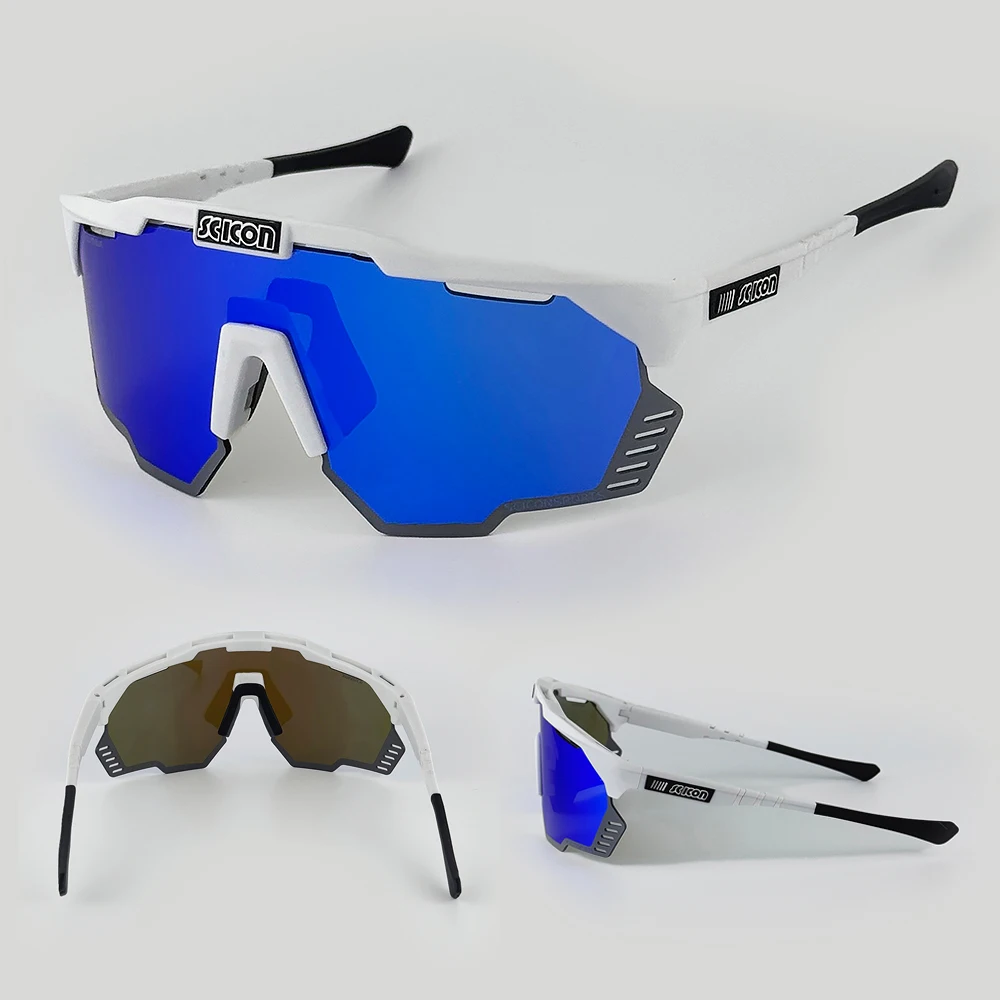 Outdoor-Fahrradbrille UV400 TR90 Herren MTB Fahrradbrille Sportbrille Bergsteigen Angeln Rennrad Damenbrille – Detail 4