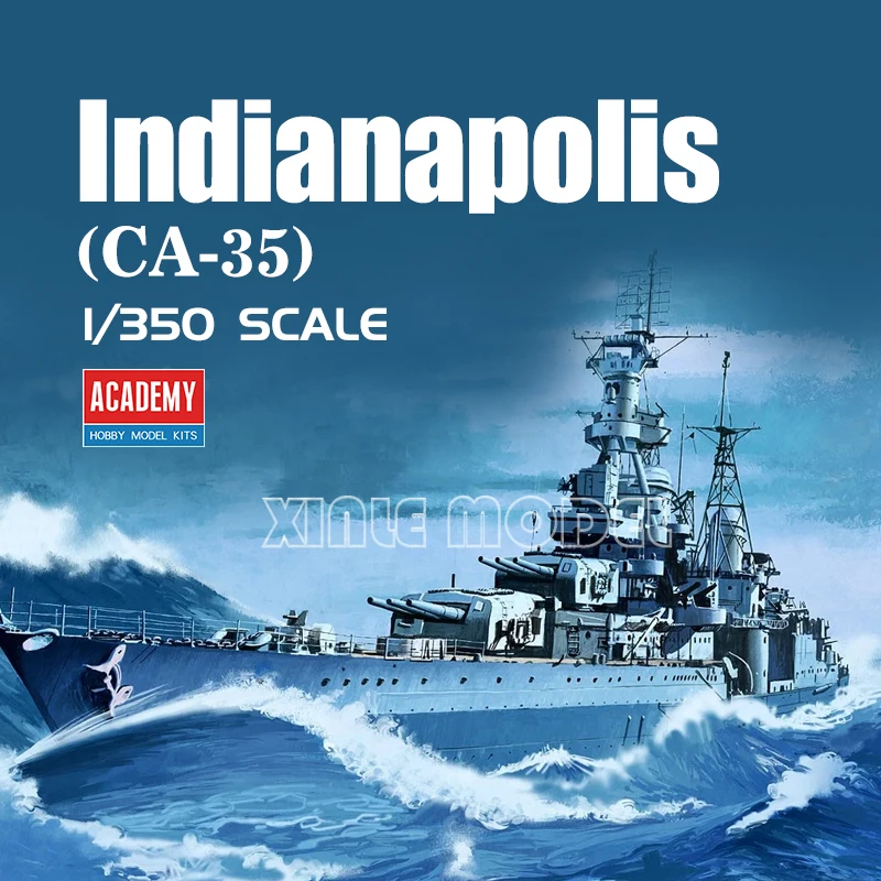 

Академия 14107 USS Indianapolis Heavy Cruiser CA-35 Масштабный комплект модели 1/350