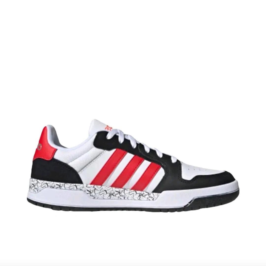 

Adidas Neo Entrap Men's Skateboarding Shoes, Avant Garde, Retro, Latest Sneakers, White/Black/Red