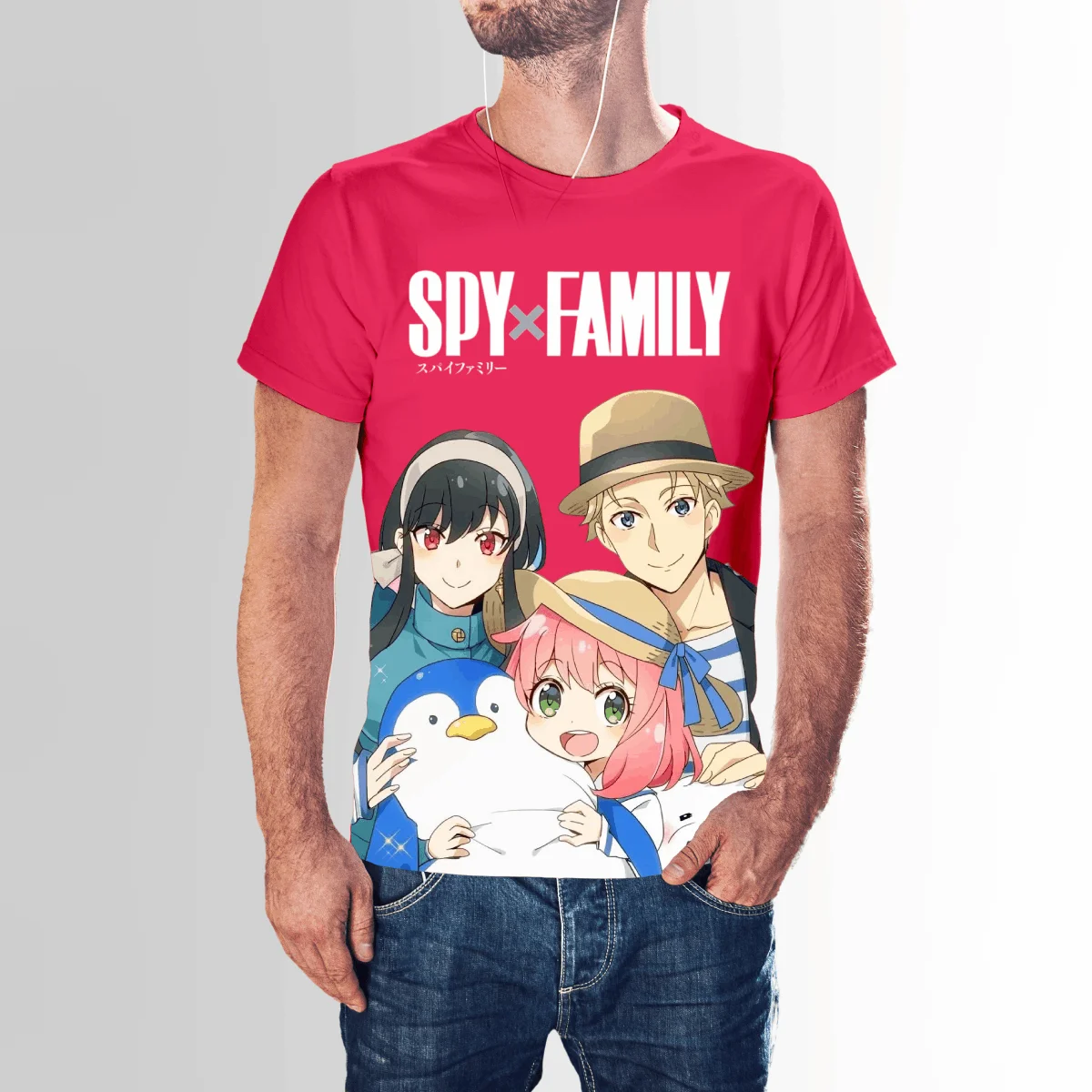 

Летняя футболка большого размера японского аниме Spy X семейная футболка мужская дышащая с 3D принтом с коротким рукавом в стиле Харадзюку с героями мультфильмов
