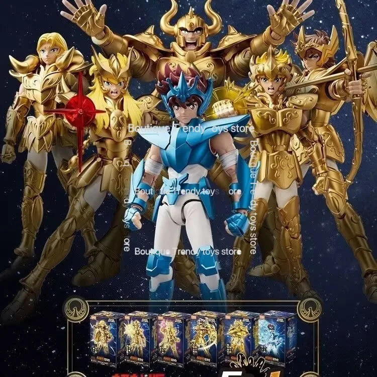 

New Saint Seiya Champion Class Sagittarius Aiolos Pegasus Seiya Anime Movable Model Action Figure Assemble Toys Gift
