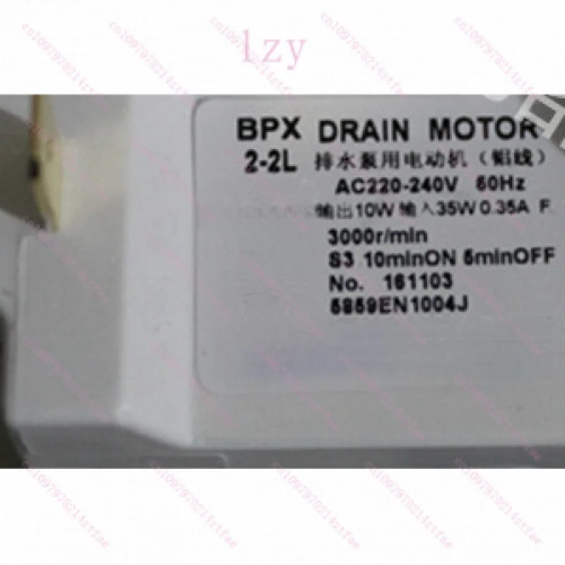 100% new for washing machine parts BPX2-2L 5859EN1004J drain pump motor good working part