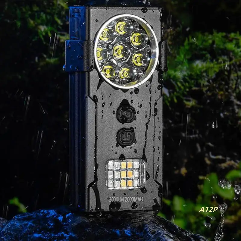 

Mini Portable Keychain Work Light Waterproof Super Bright Work Light Mini LED Flashlight Rechargeable LED Flashlight