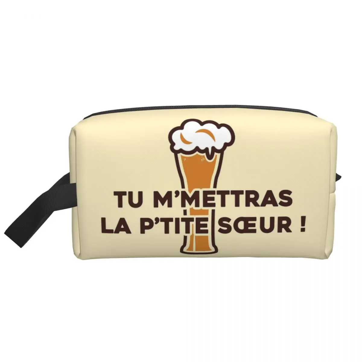 

You Will Send Me The Little Sister! - Dikkenek Women Cosmetic Bags Travel Makeup Organizer Pouch Toiletry Storage Dopp Kit Box