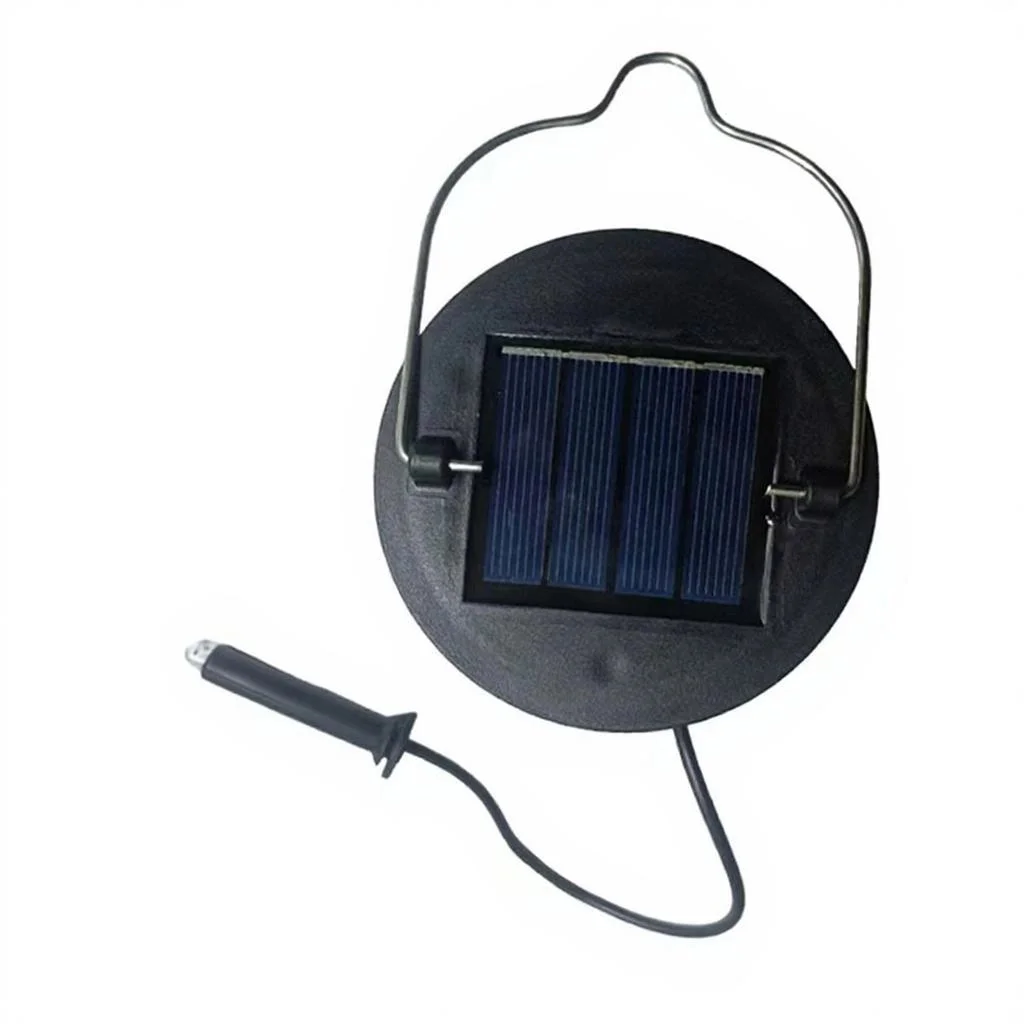 600mAh Solar Panel Replacement Top Waterproof DIY Outdoor Solar Lantern Light Parts for Garden Yard Patio Decor Lights