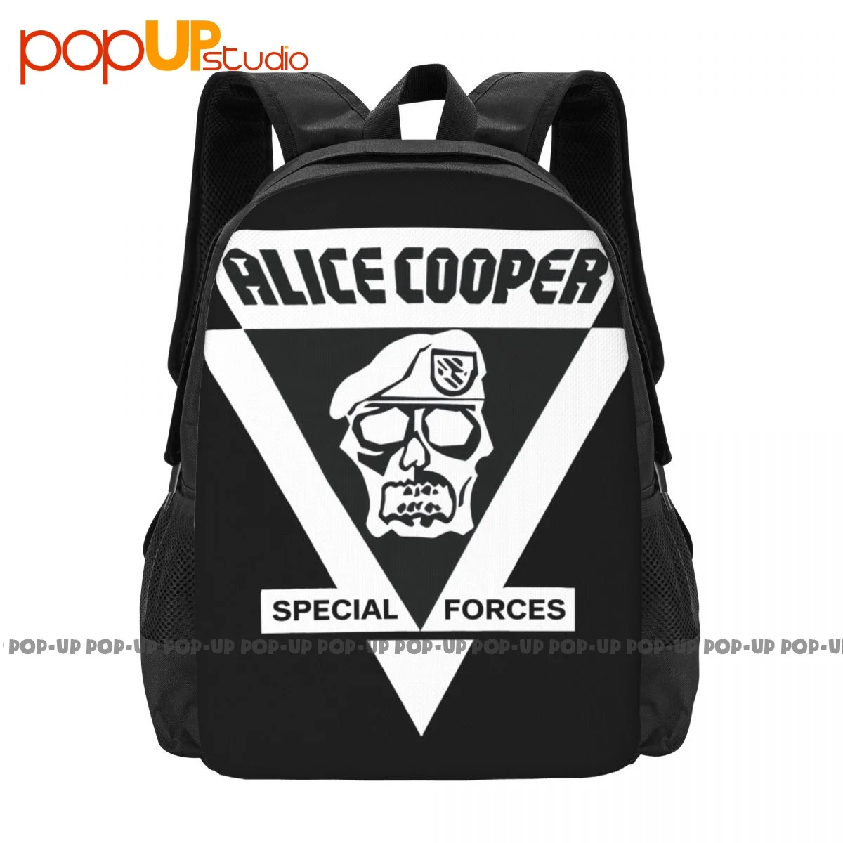 Alice Cooper Special Forces Backpack Large Capacity Print Beach Bag Gym Tote Bag Clothes Backpacks