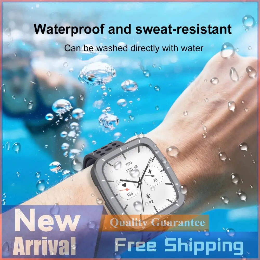 

Protective Case TPU Back Cover Watch Protective Cover Frame Bumper Case Cover for Amazfit Active 2 Square Smartwatch Accessories