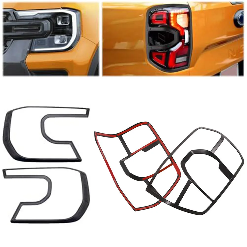 

ABS Light Covers 2023 Headlight Set Vehicle Customization As Shown In The Figure DIY Friendly Perfect Compatibility
