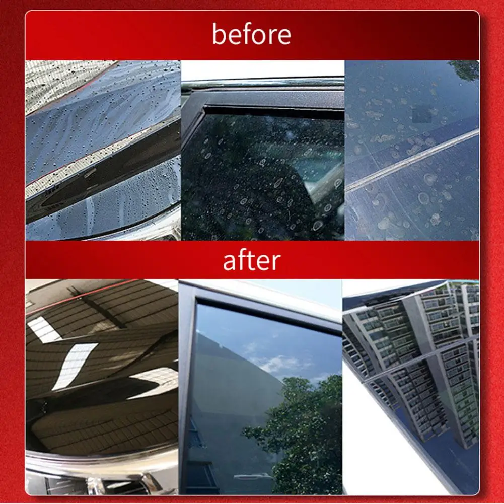 350 ミリリットルウォータースポットリムーバーヘビーデューティウォータースポットリムーバー自動水汚れリムーバーペイント表面ガラス酸性雨スポット Clea O5U3