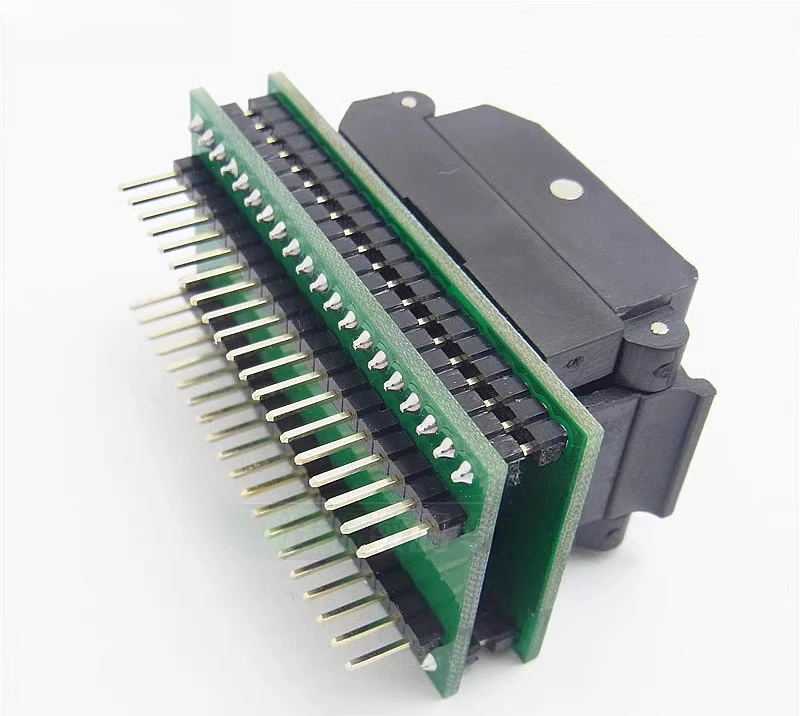 

LQFP32/QFP32- 0,8-01 горящее сиденье для испытания на старение DIP40, шаг 0,8 мм