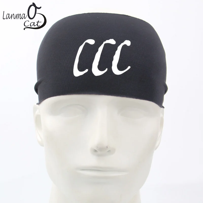 Band Headwear Unisex Sports Headband Custom Logo Printed Sports Hair Bands Women Headband Bandanas