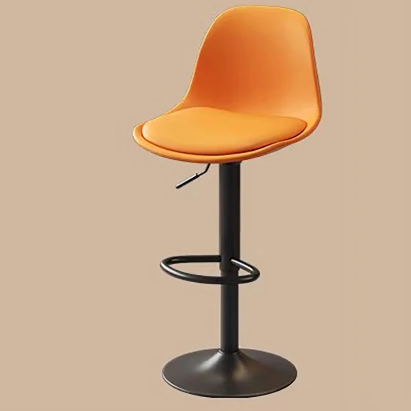 Swivel Modern Bar Chair Counter Height Adjustment Seat Bar Chair Outdoor Stool With Backrest Bancos Para Barra Home Furniture