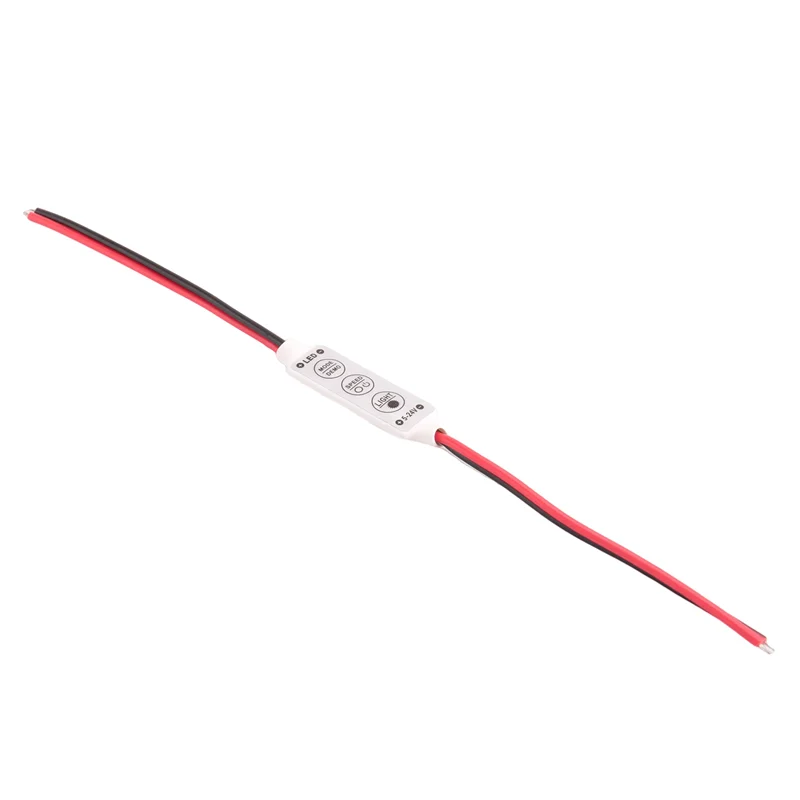 LED 스트립 단색 컨트롤러용 ABYO 10X LED 조광기 12A 12V-24V