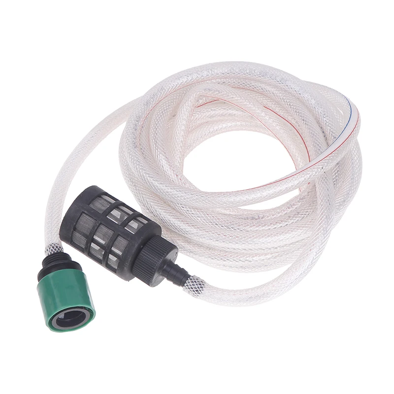 Portable Battery Washer Accessory Kit 5M Water Inlet Hose With Filter Suction Pipe Set Household Car Washing Supply
